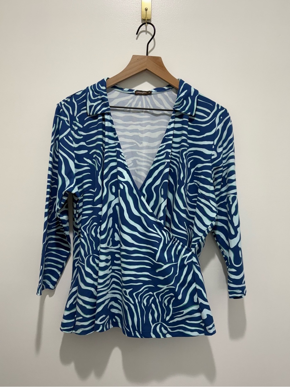 J.McLaughlin Catalina Cloth Faux Wrap Women’s Top